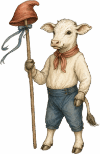 Patrick the Patrigraphica Cow