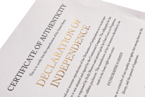 Declaration of Independence by Patrigraphica