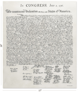 Patrigraphica Declaration of Independence - Common Edition