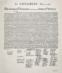 Declaration of Independence by Patrigraphica