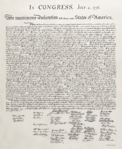 Declaration of Independence
