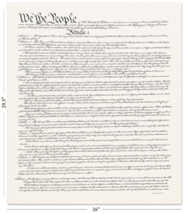 United States Constitution - Full Size