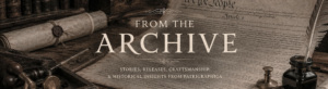 The Archive page header