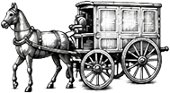 icon of horse and buggy