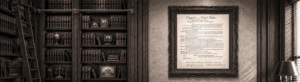 Bill of Rights framed on an office wall