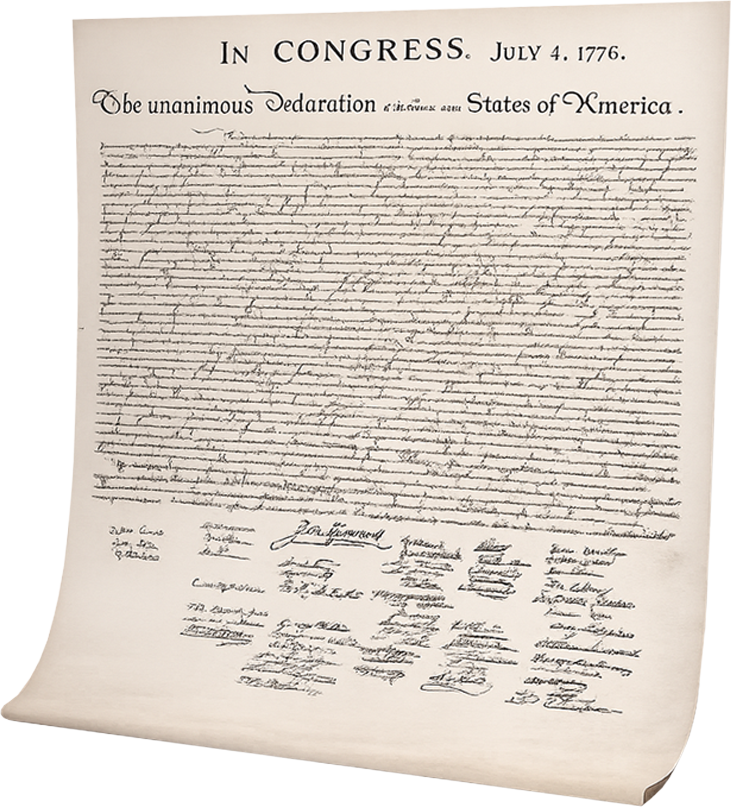The Declaration of Independence from Patrigraphica