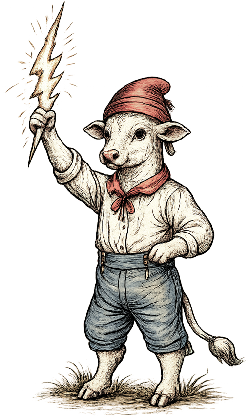 Patrick-lightning Patrick - The Patrigraphica Calf