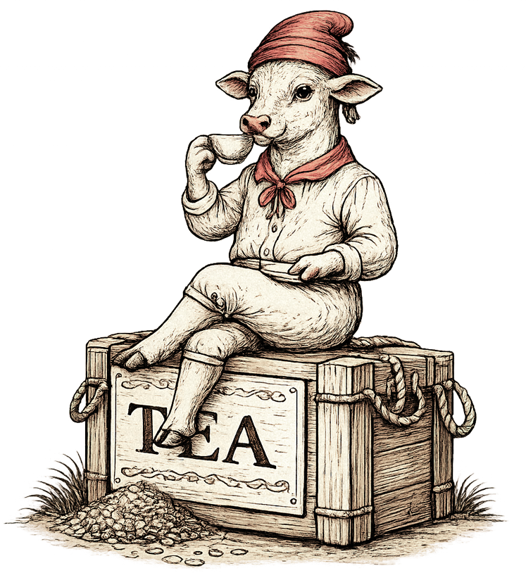 Patrick-tea Patrick - The Patrigraphica Calf